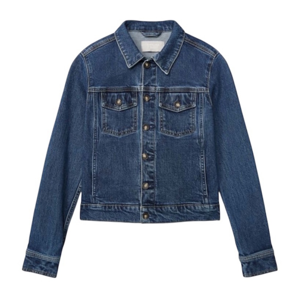 Everlane Dark Blue Jean Jacket